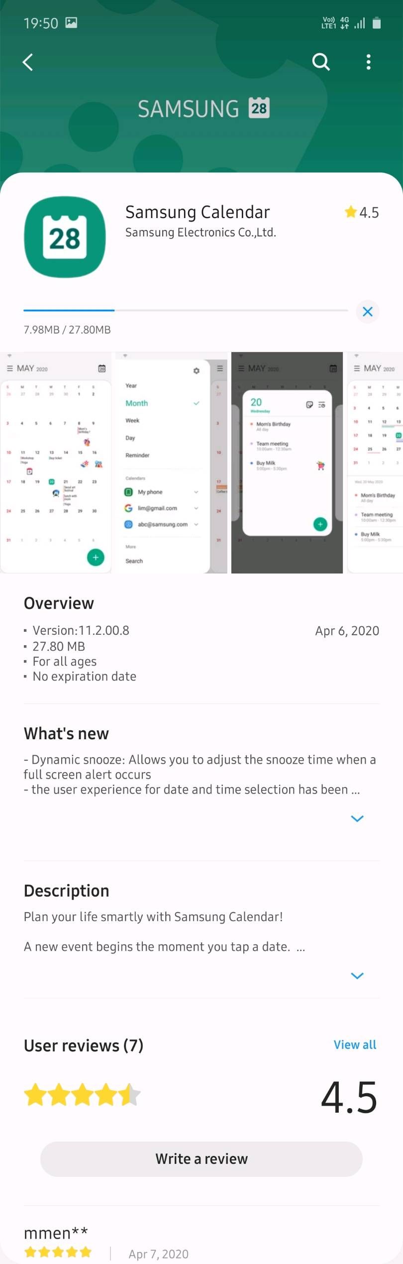 Samsung Calendar &amp; Reminder Update !! Samsung Members