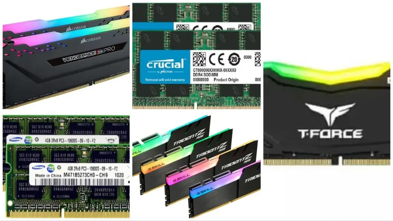 5 Best RAM Brands for PC with Verdicts
