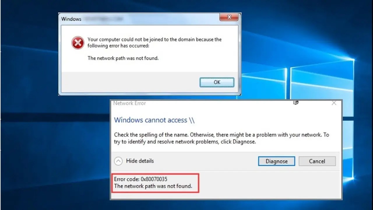 Network Path Not Found How to Fix This Error?