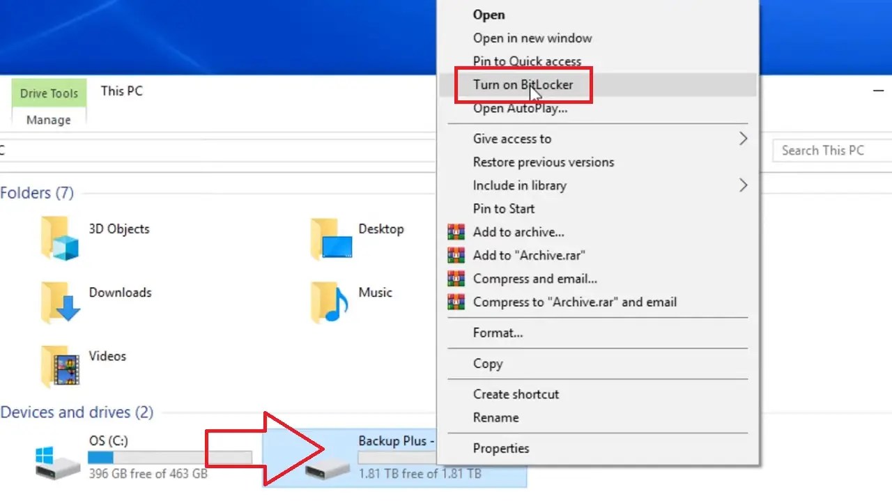 How to Password Protect an External Hard Drive?
