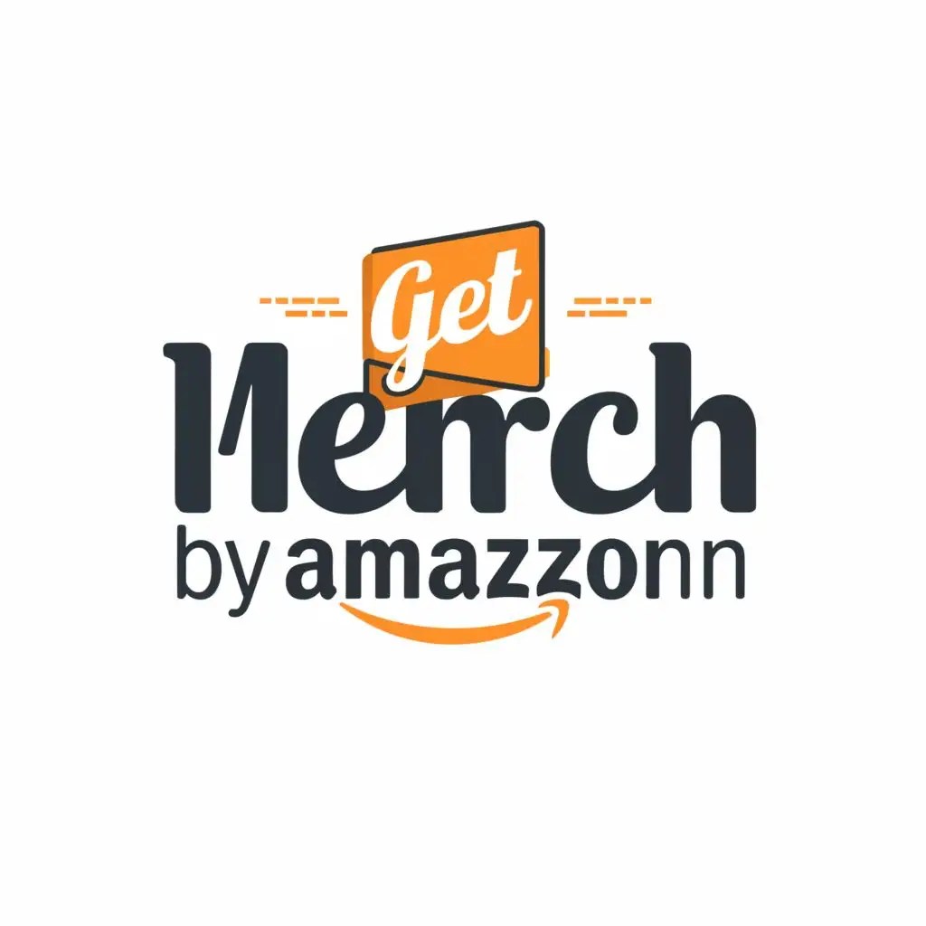 LOGO Design For Get Merch By Amazon Modern Typography with