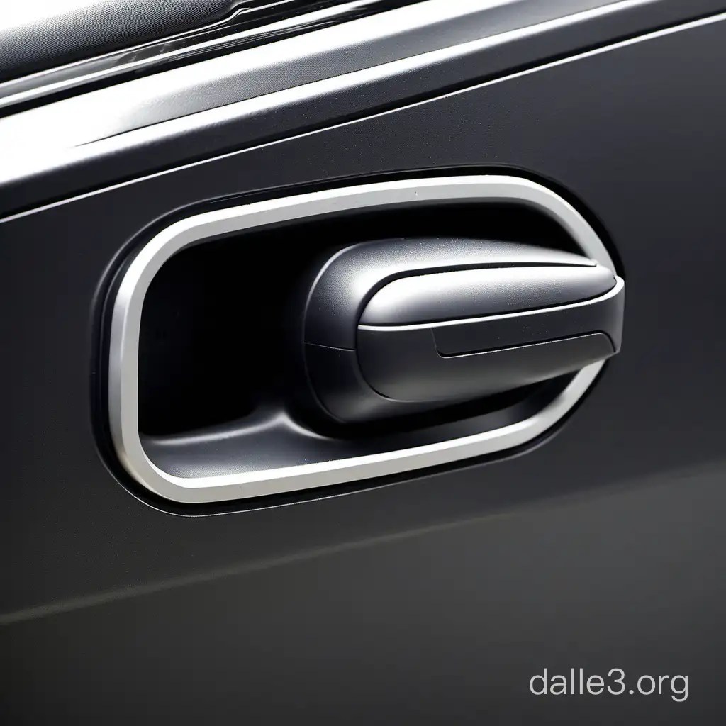 Sustainable Plastic Injection Moulding for Car Door Handles Dalle3 AI