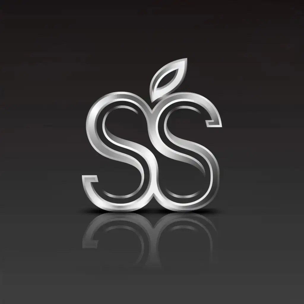 LOGO Design For SS Apple Symbolizes Knowledge and Growth in Education