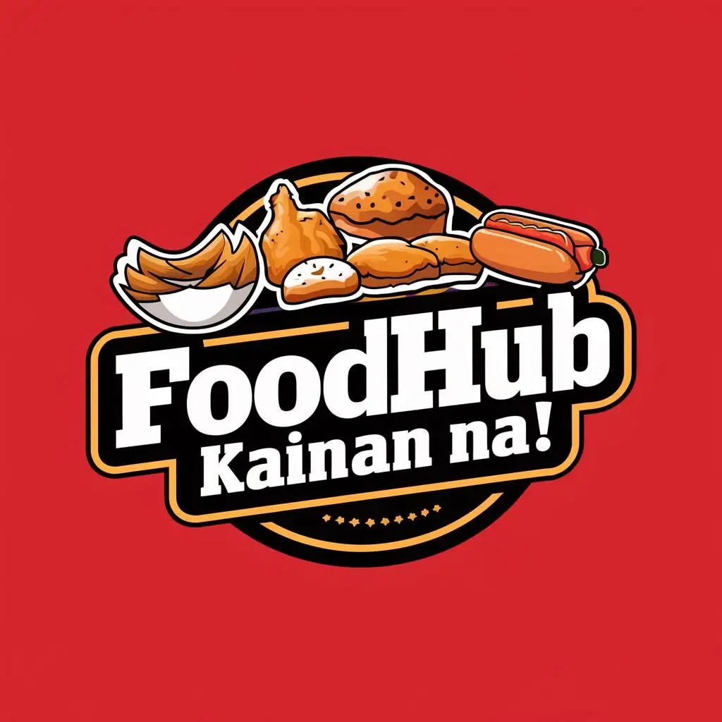 LOGO Design For FoodHub Kainan na Delicious Delights with Filipino