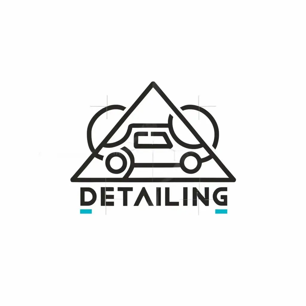 LOGO Design For Detailing Pro Sleek Sports Car Emblem for the