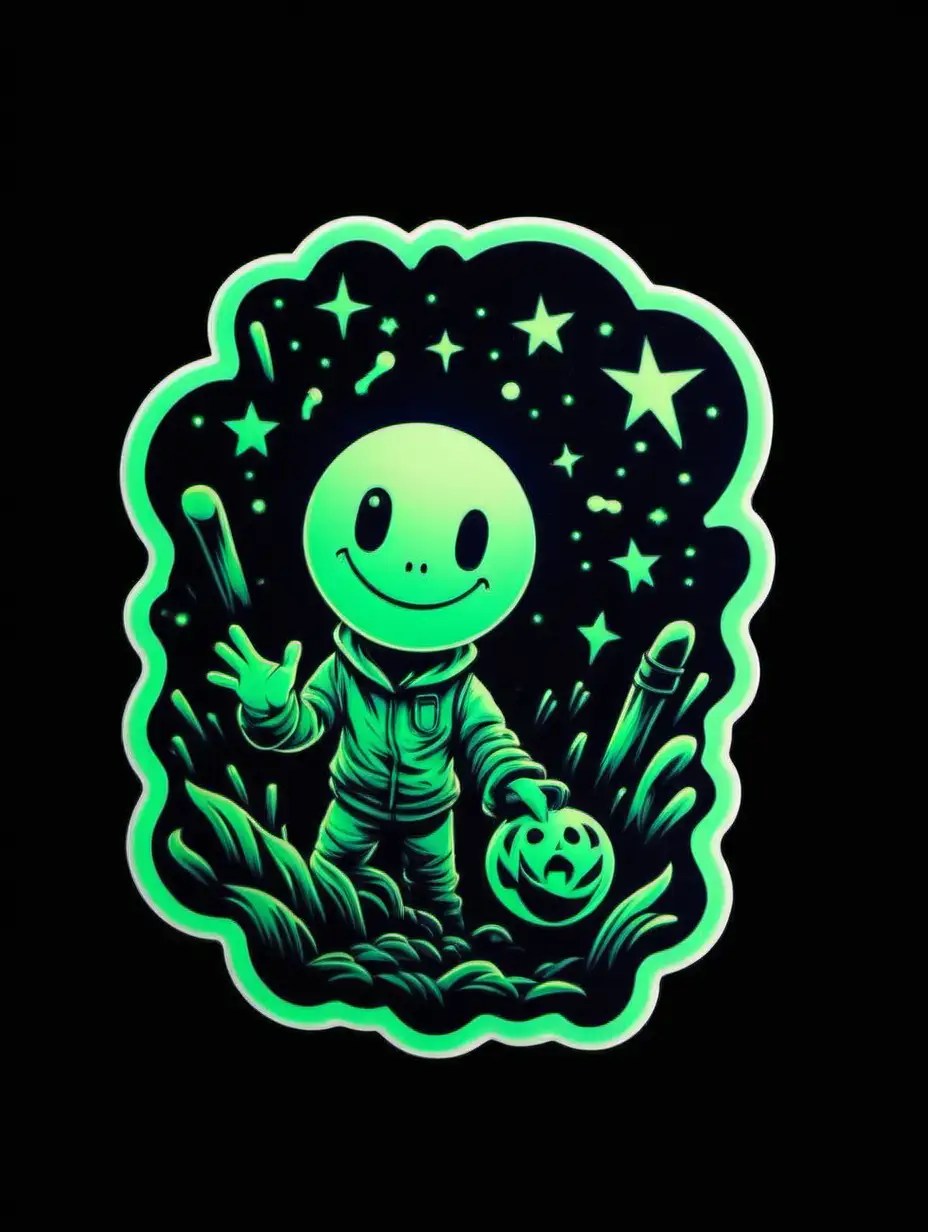 Mesmerizing Glow in the Dark Stickers Illuminate the Night MUSE AI