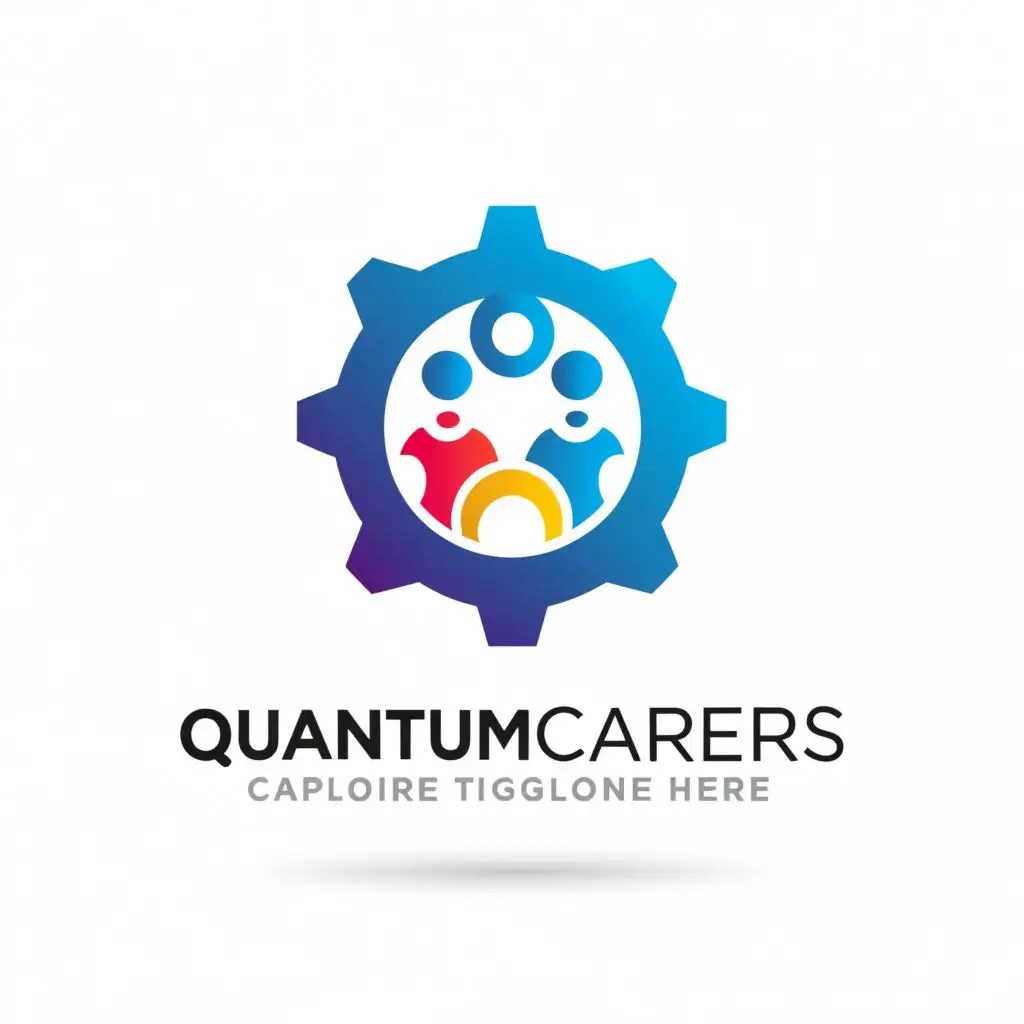 LOGO Design for QuantumCareers Fusion of Technology and Human