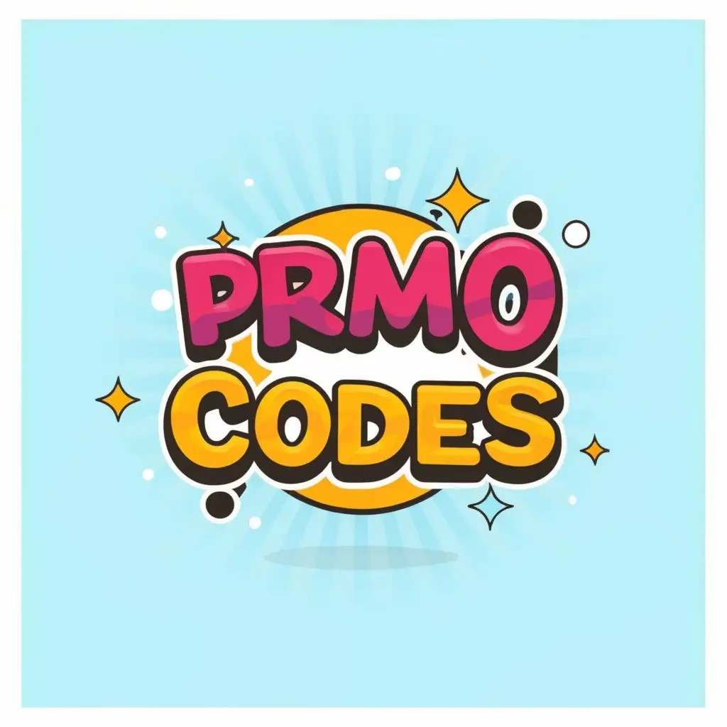 LOGO Design for Funny Promo Codes Bold PROMO Symbol on Clear Background