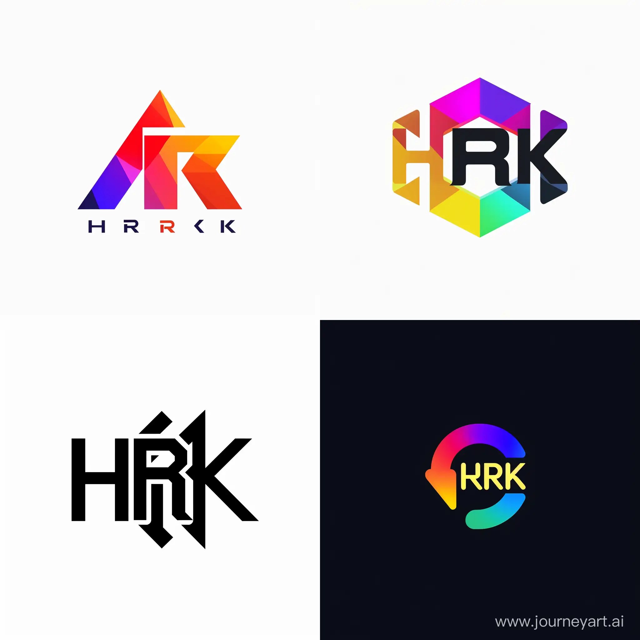 HRK Logo Design Version 6 Square Aspect Ratio Midjourney Prompt