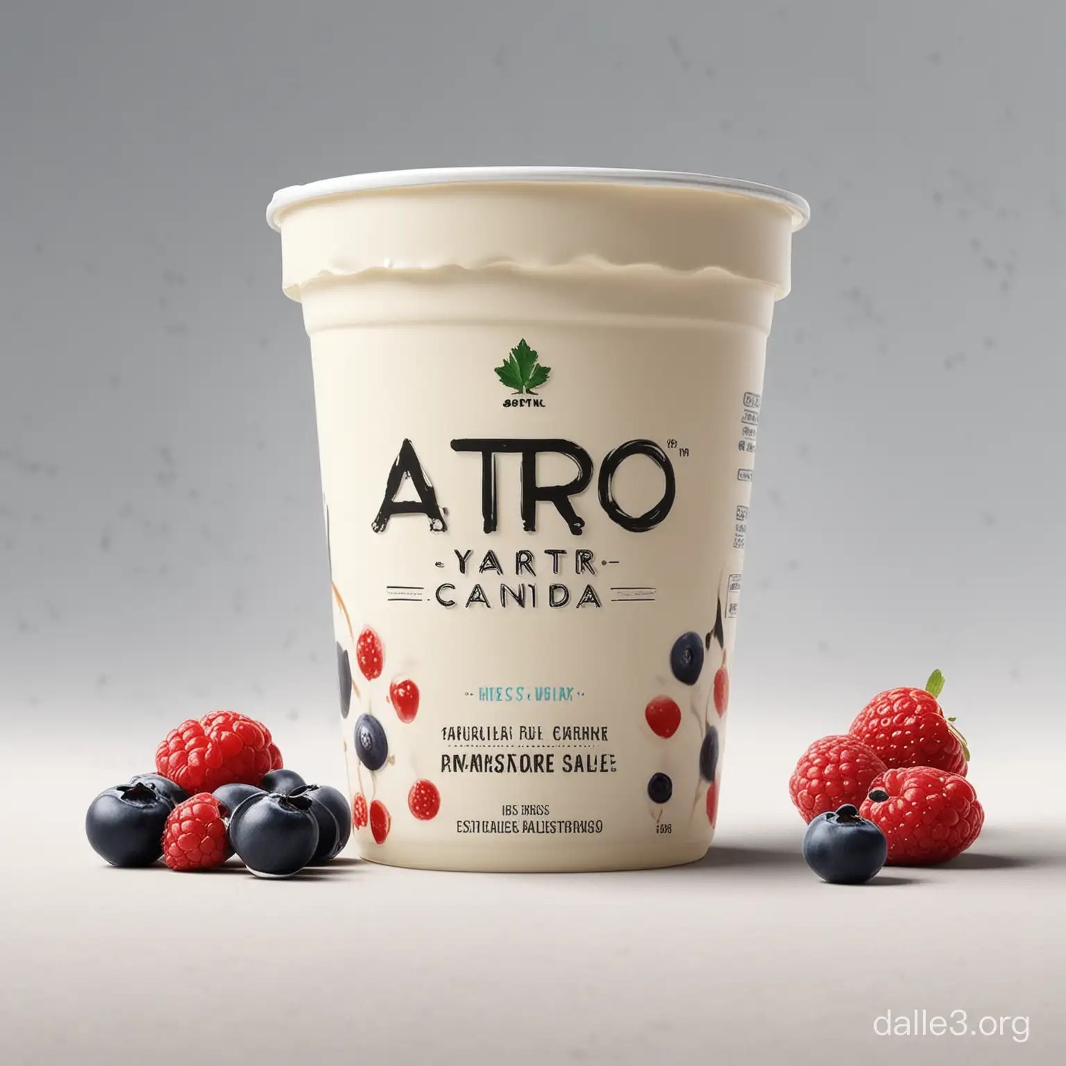 Astro Original Balkan Yogurt Keep It Simple with 3 Natural Ingredients Dalle3 AI