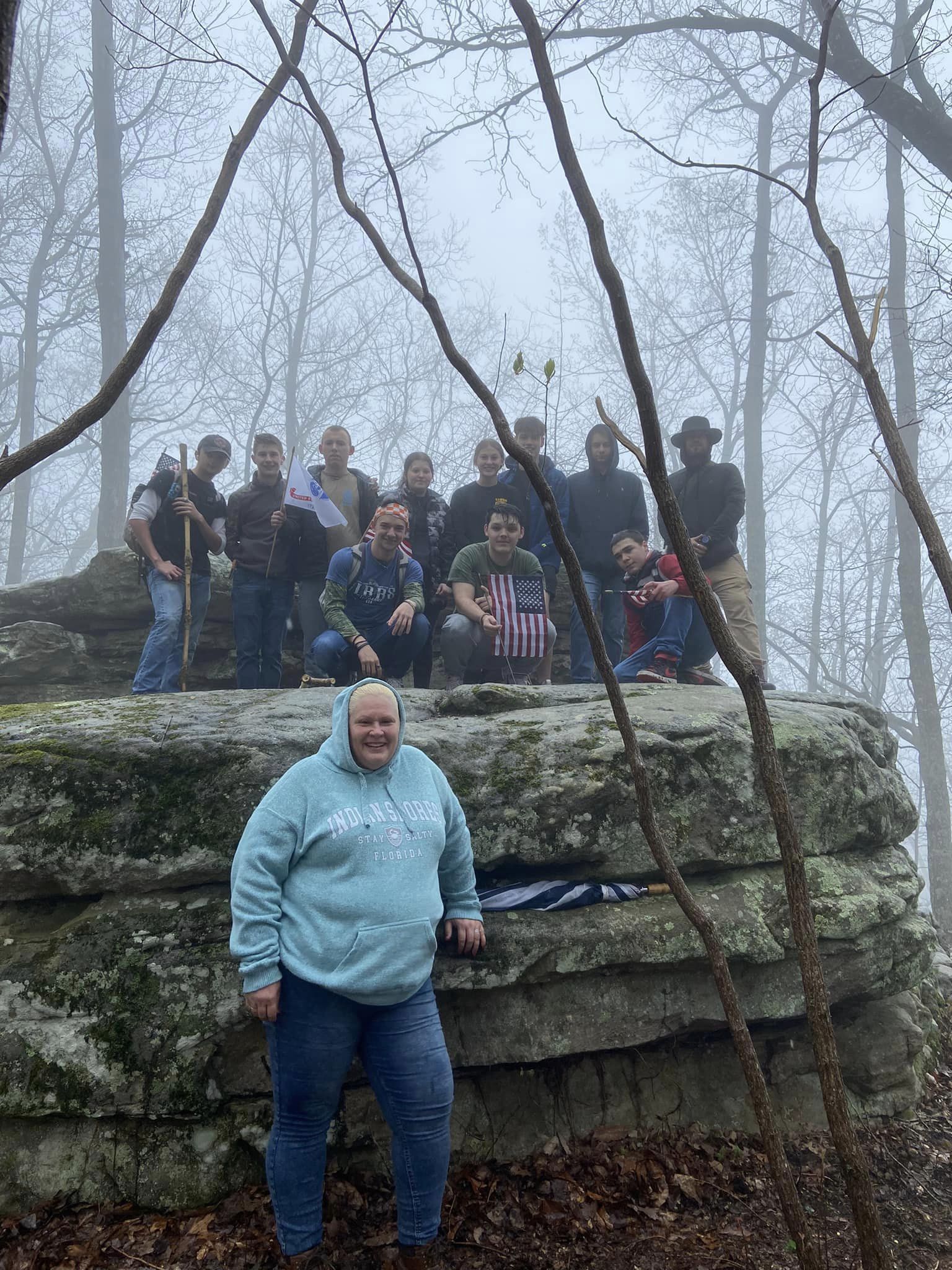 House Mountain Hike 2023 Respect and Remember Foundation Inc