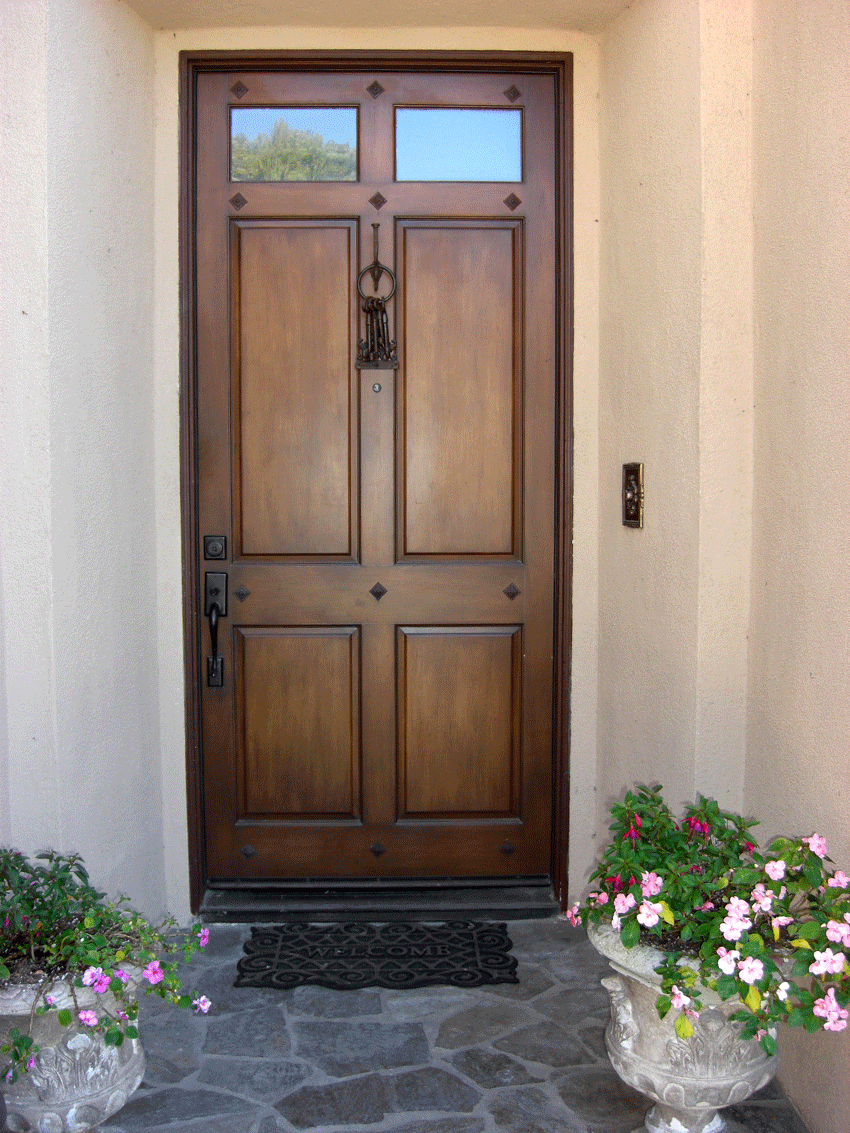 Front Doors Creative Ideas: Exterior Wood Door (850 x 1133 Pixel)