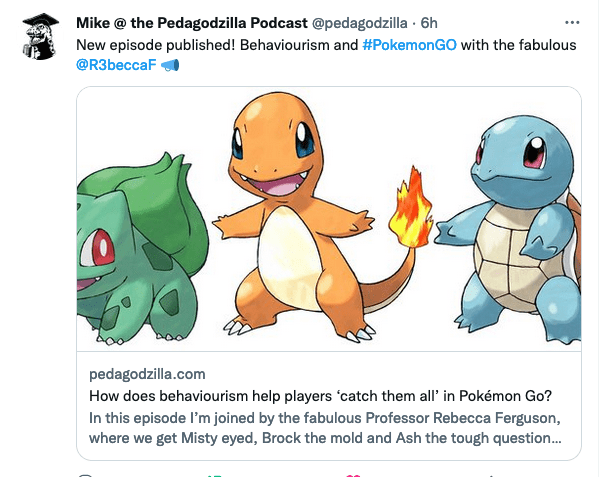 How does behaviourism help players ‘catch them all’ in Pokémon Go