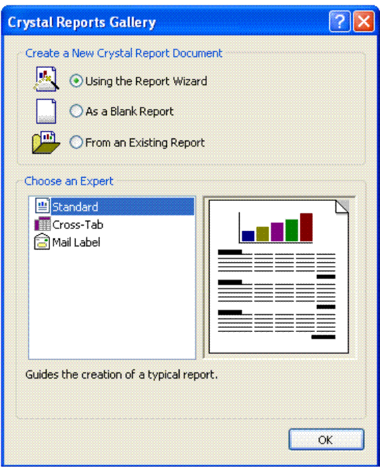 C Crystal Reports step by step