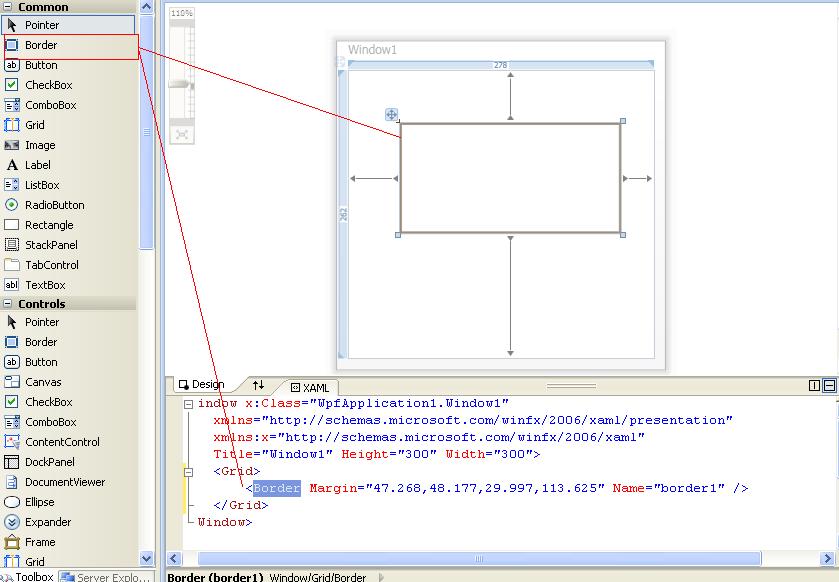 Border Control In WPF