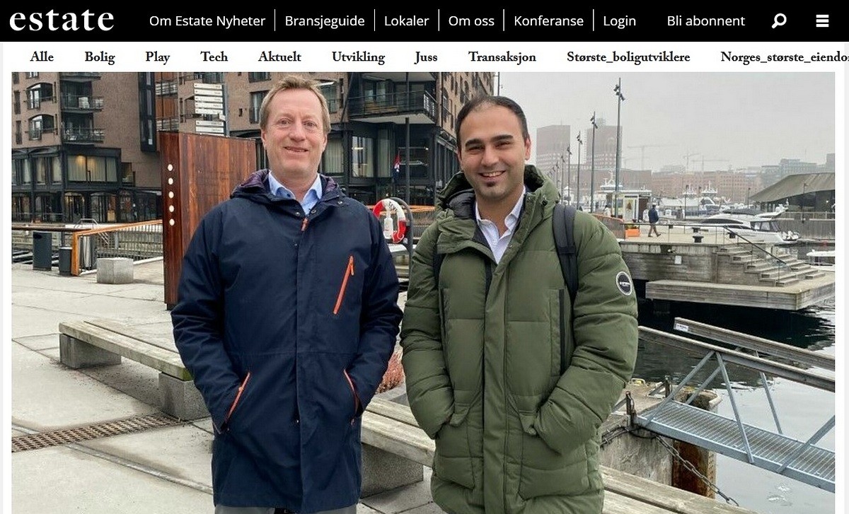 Norwegian commercial real estate company Møller Eiendom started using