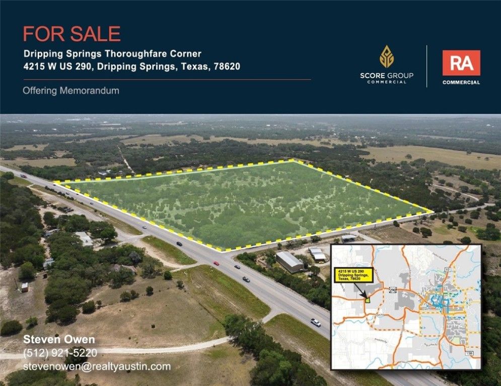 4215 W Us 290, Dripping Springs, TX, 78620 MLS 1117196