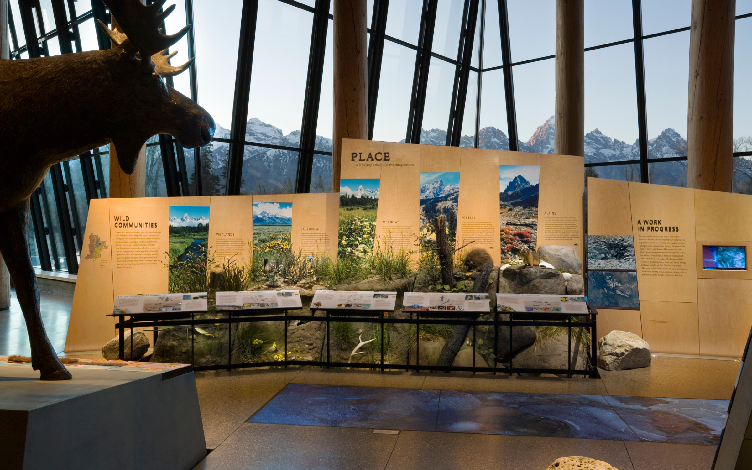 Craig Thomas Discovery and Visitor Center, Grand Teton National Park Ralph Appelbaum Associates