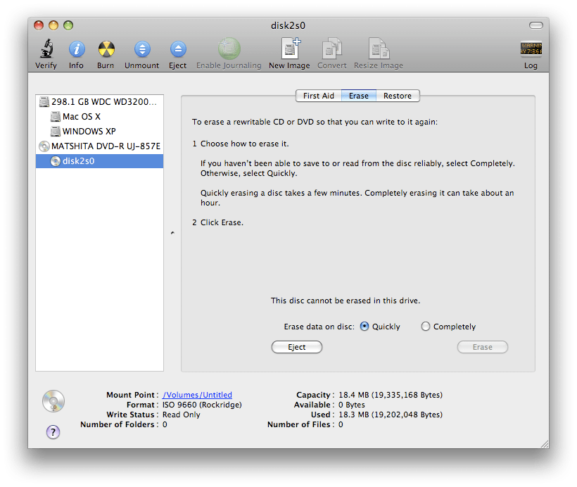 HOWTO Create an ISO Image from a CD in Mac OS X Raam Dev