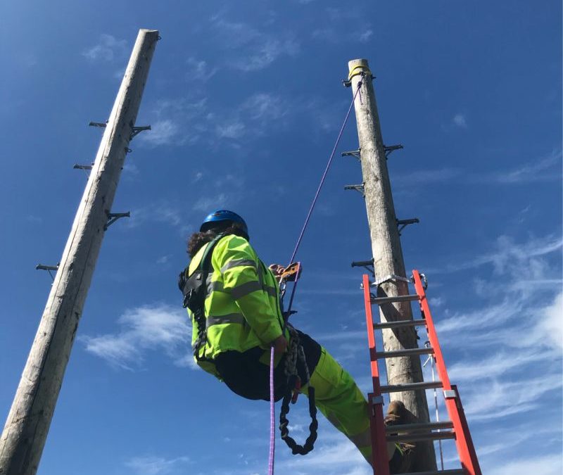 Utility Pole Climbing & Rescue Training RAAST