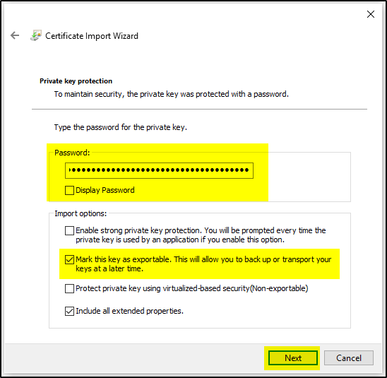 How to create authentication certificate (Base64 encoded X.509 .CER