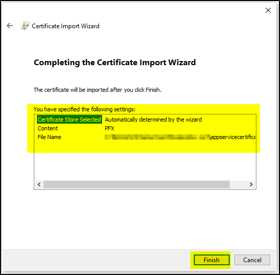 How to create authentication certificate (Base64 encoded X.509 .CER