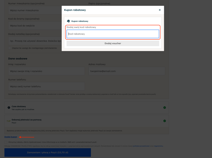 Kody rabatowe Pyszne.pl 10 i 15 zł październik 2024