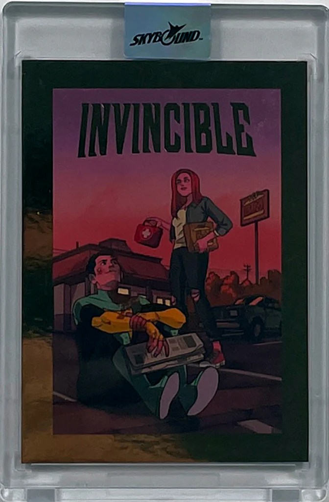 Invincible 1 Gabriel Picolo Cover Gold Foil Trading Card Number 2