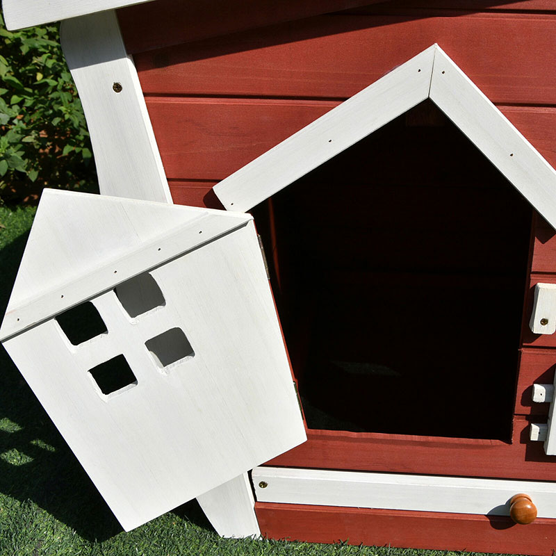 Roger 155.5cm Rabbit Hutch & Run Rabbit Hutch Store