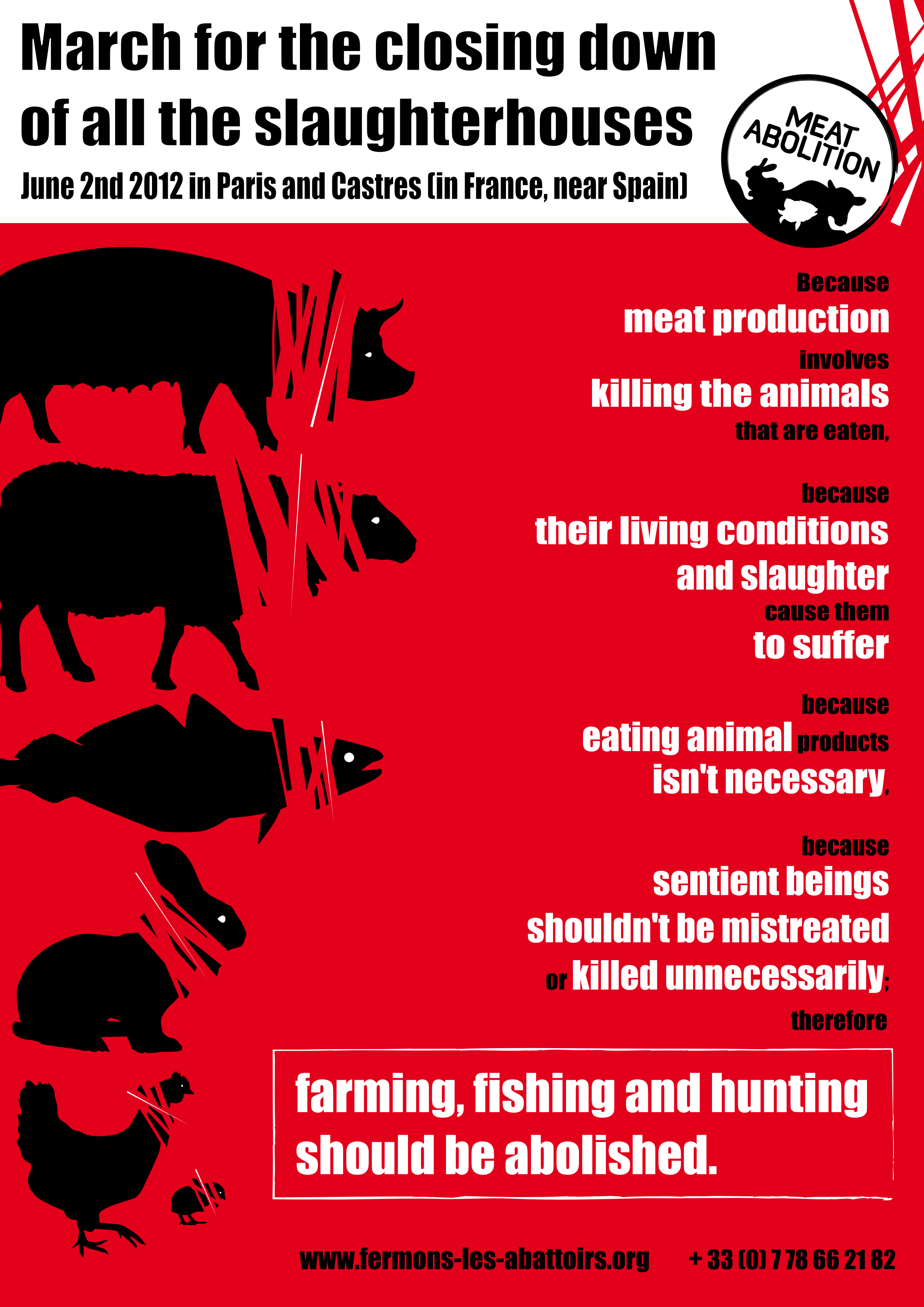 Toronto march to close down all slaughterhouses rabble.ca