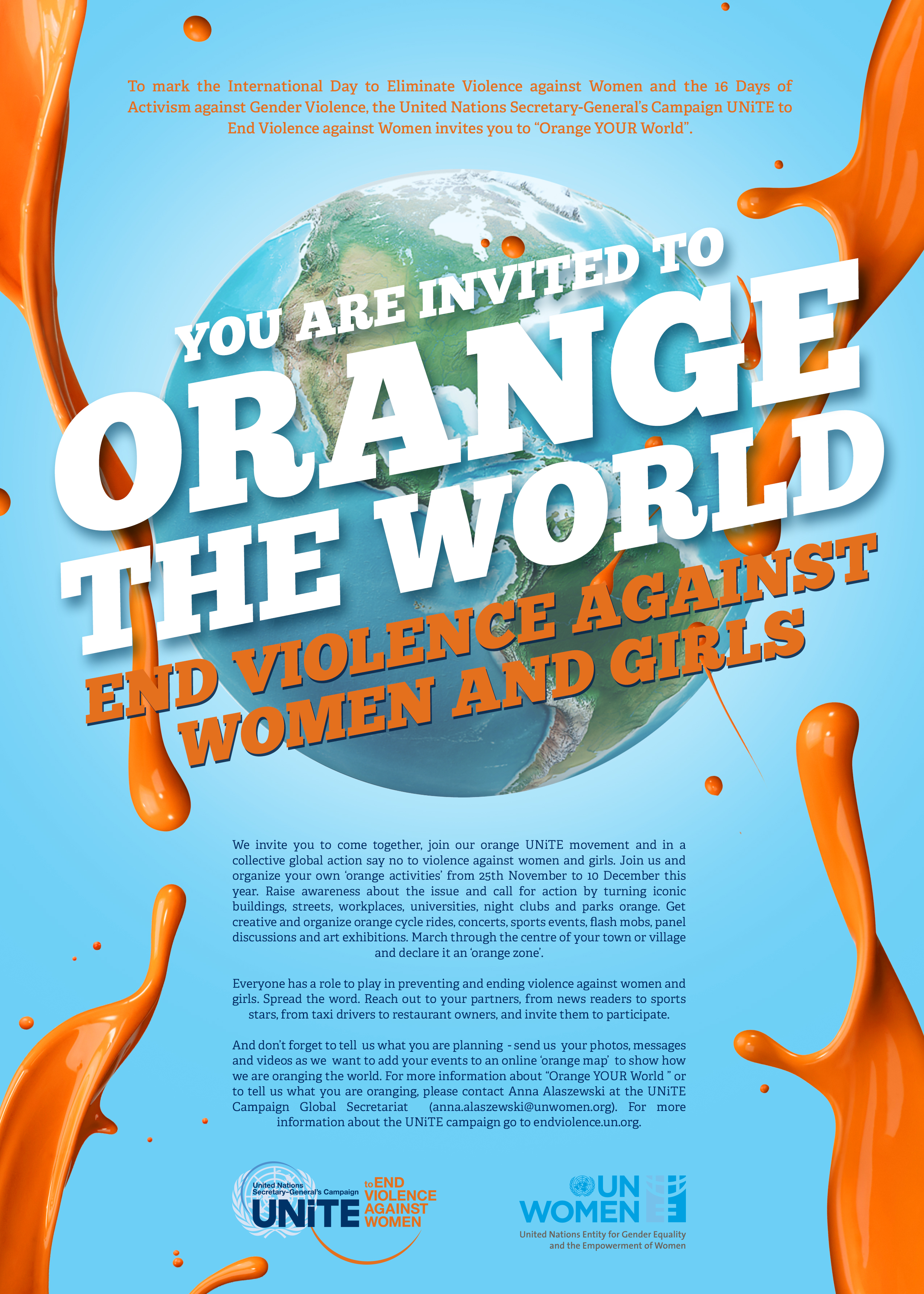 Orange the world to end gendered violence rabble.ca