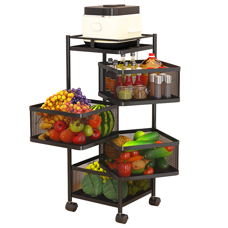 5 Layer Square Shape Kitchen Rack Rabeya Enterprise