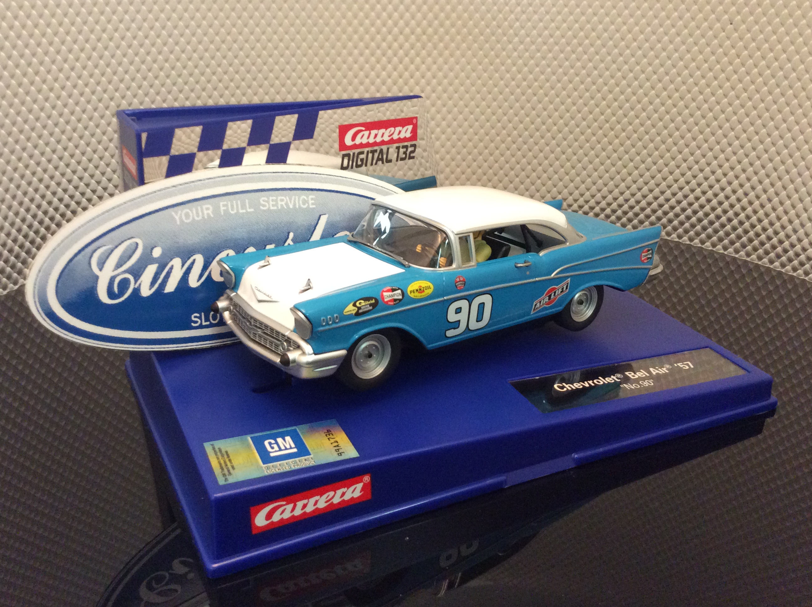 Carrera D132 30795 1957 Chevrolet Bel Air 90 Slot Car