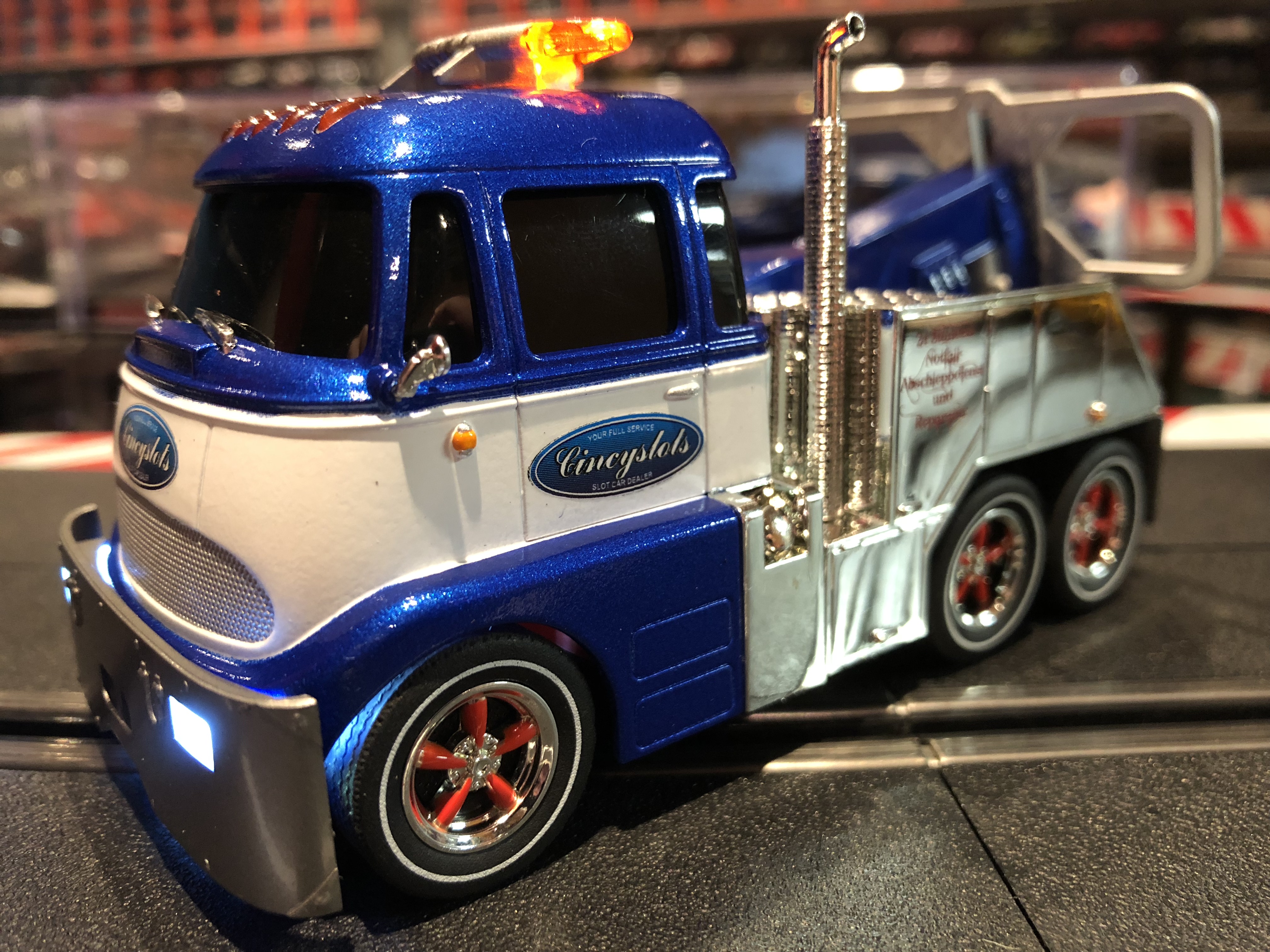 Carrera Custom Cincyslots Tow Truck 1 of a Kind