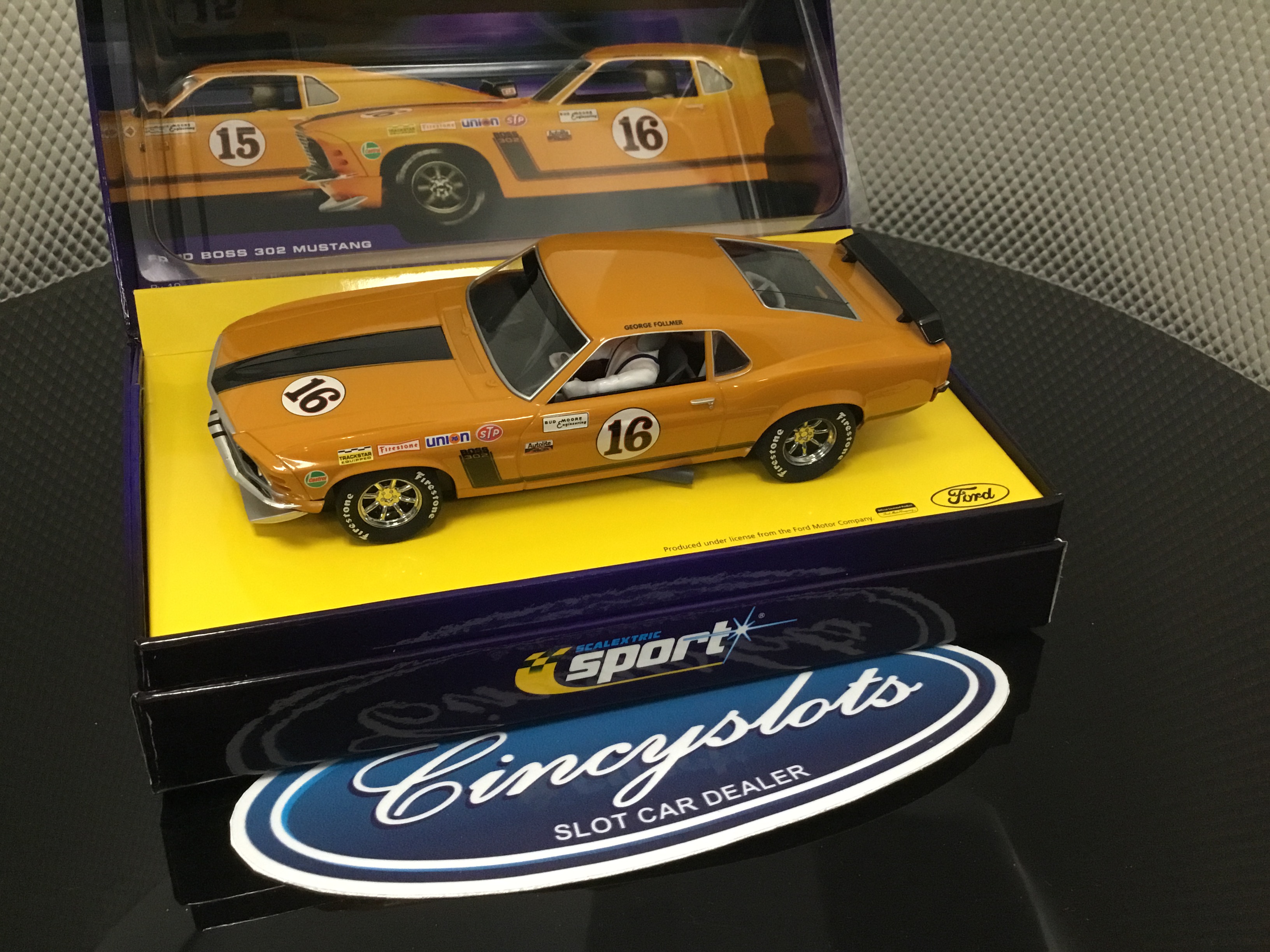 Scalextric Sport C2437AT Ford Boss 302 Mustang 1970 Trans Am 16.