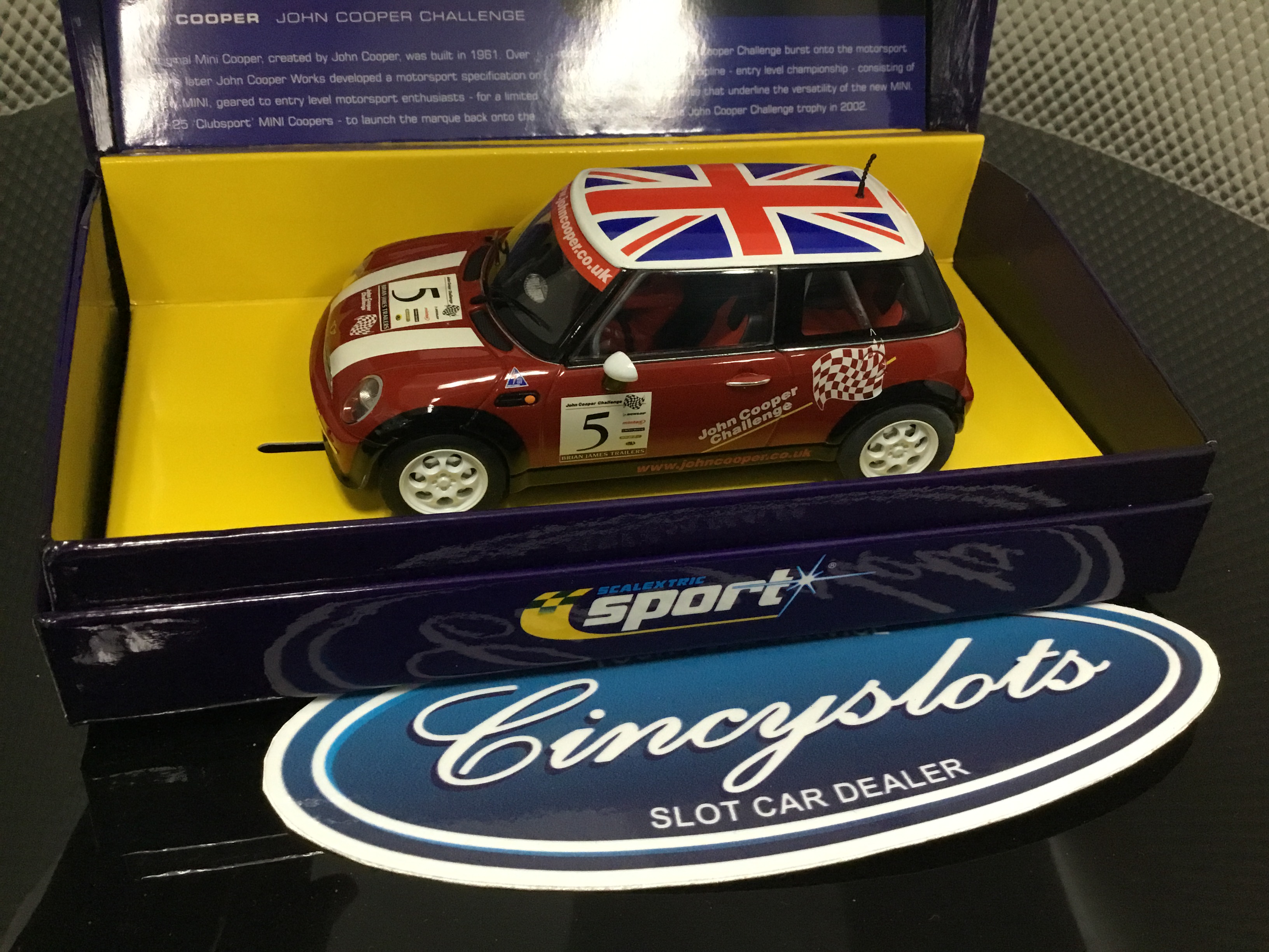 Scalextric Sport C2484A Mini Cooper John Cooper. Lightly Used, Looks