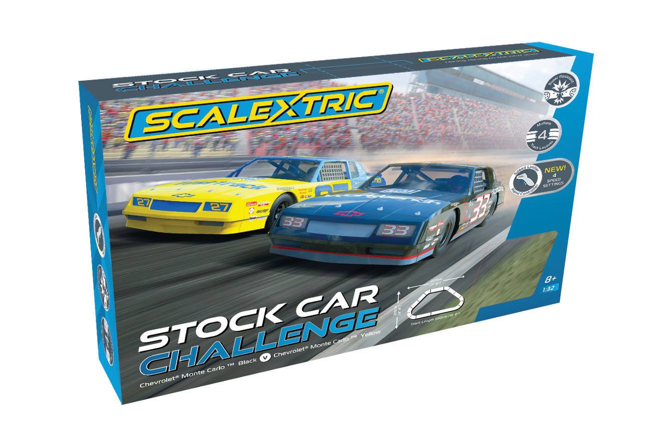 Scalextric C1383 Stock Car Challenge Chevrolet Monte Carlo Slot Car Set