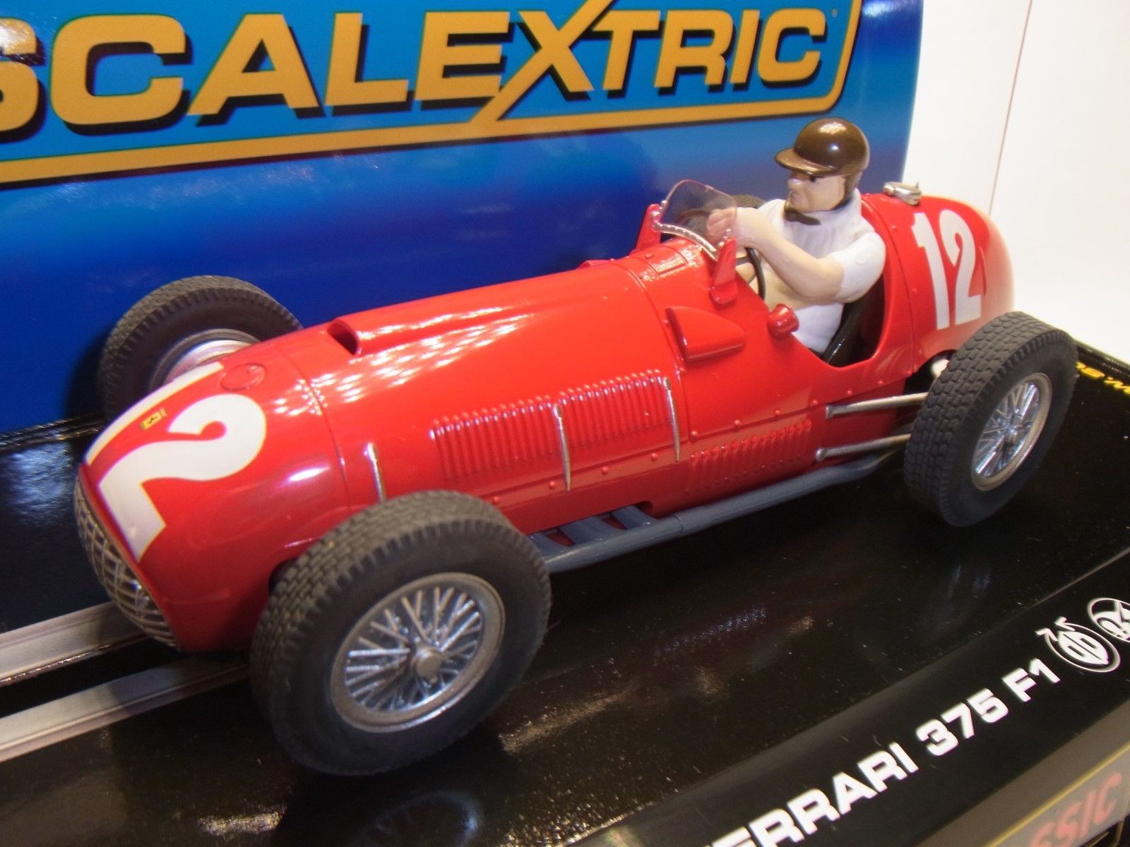 Scalextric C2803 Ferrari 375 F1 12 1/32 Slot Car.