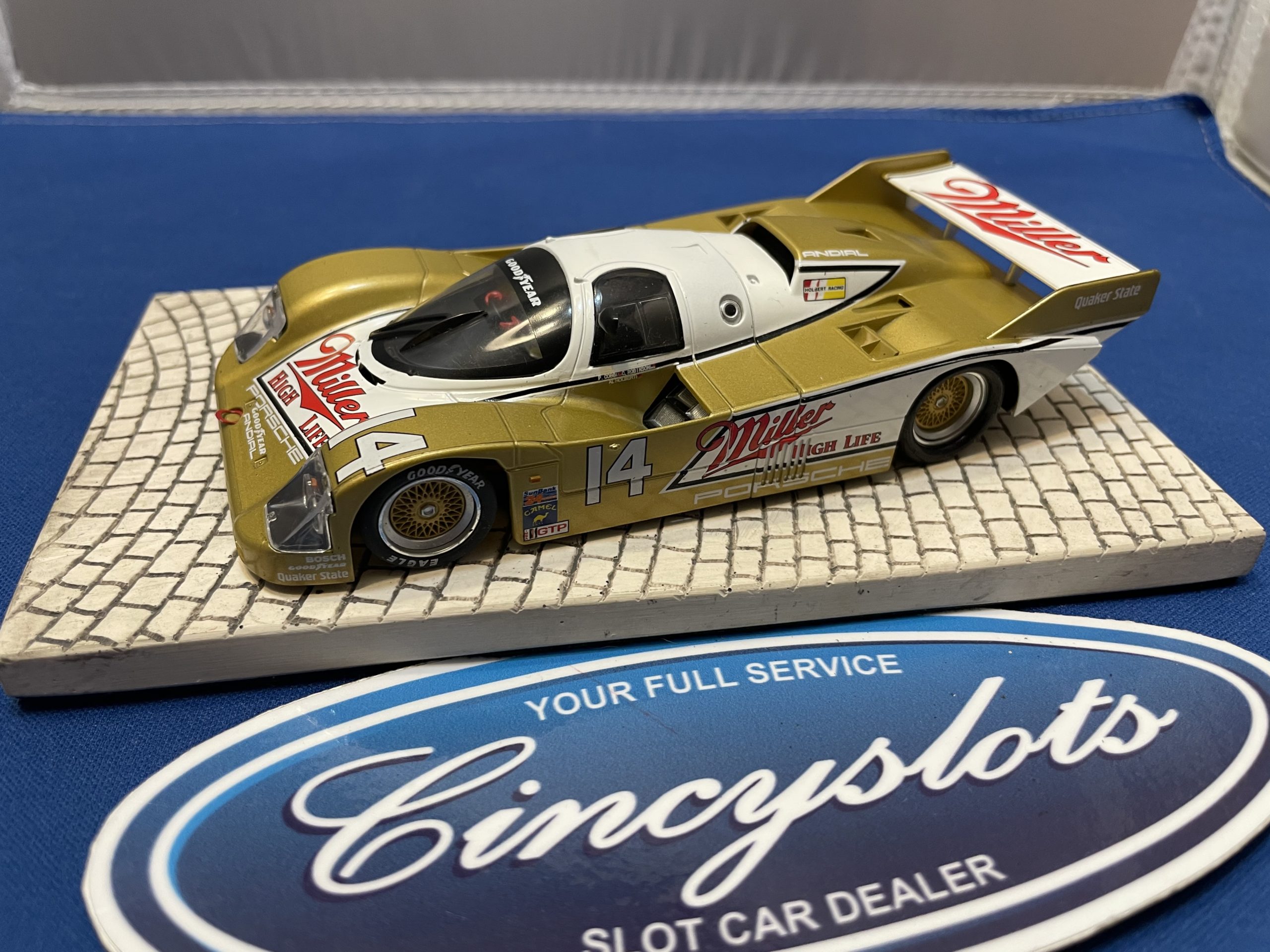 Slot.it Porsche 962 Miller 1/32 Slot Car. Used, no box.