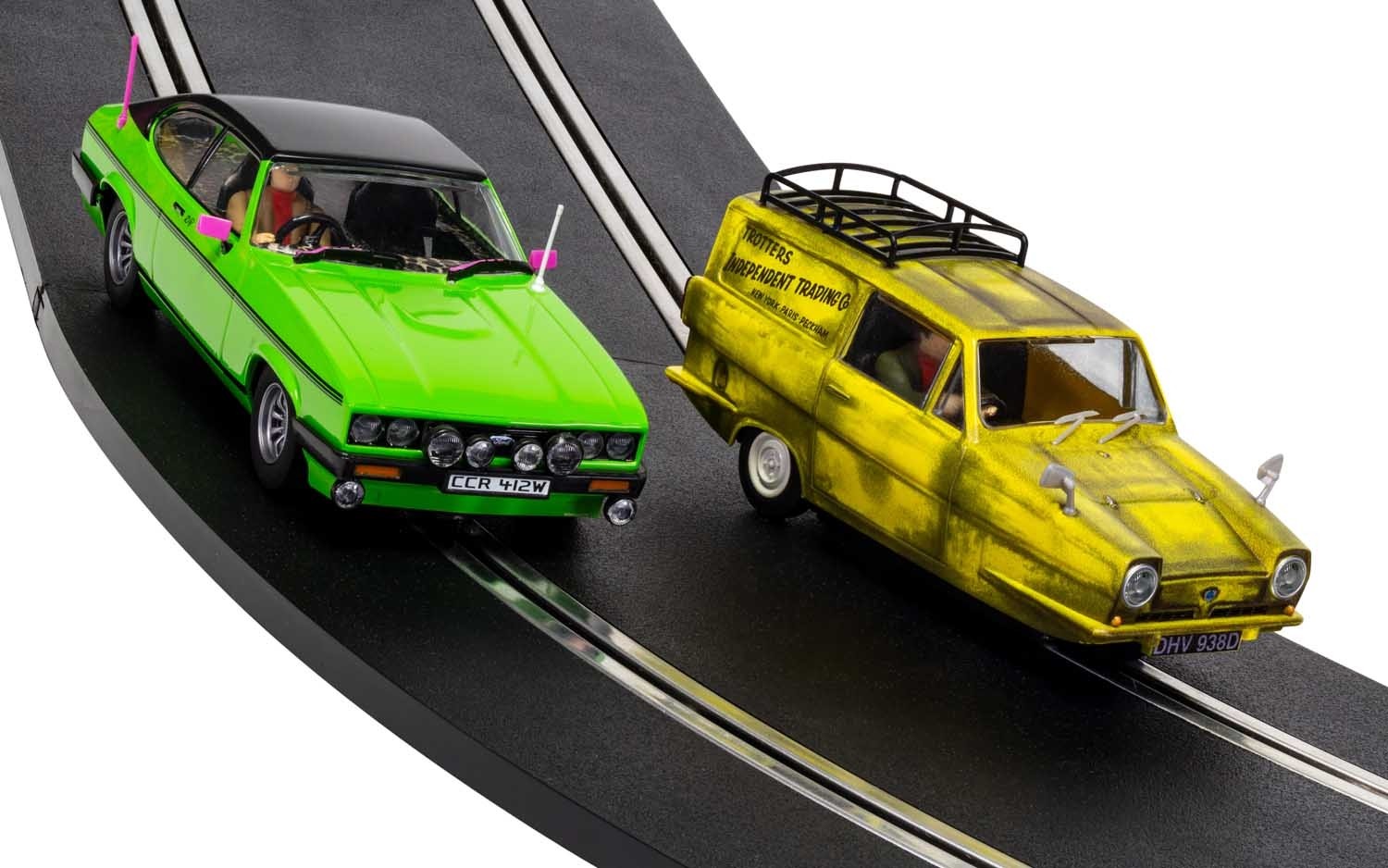 Scalextric C4179A Only Fools And Horses Twin Pack 1/32 2 Car Set.