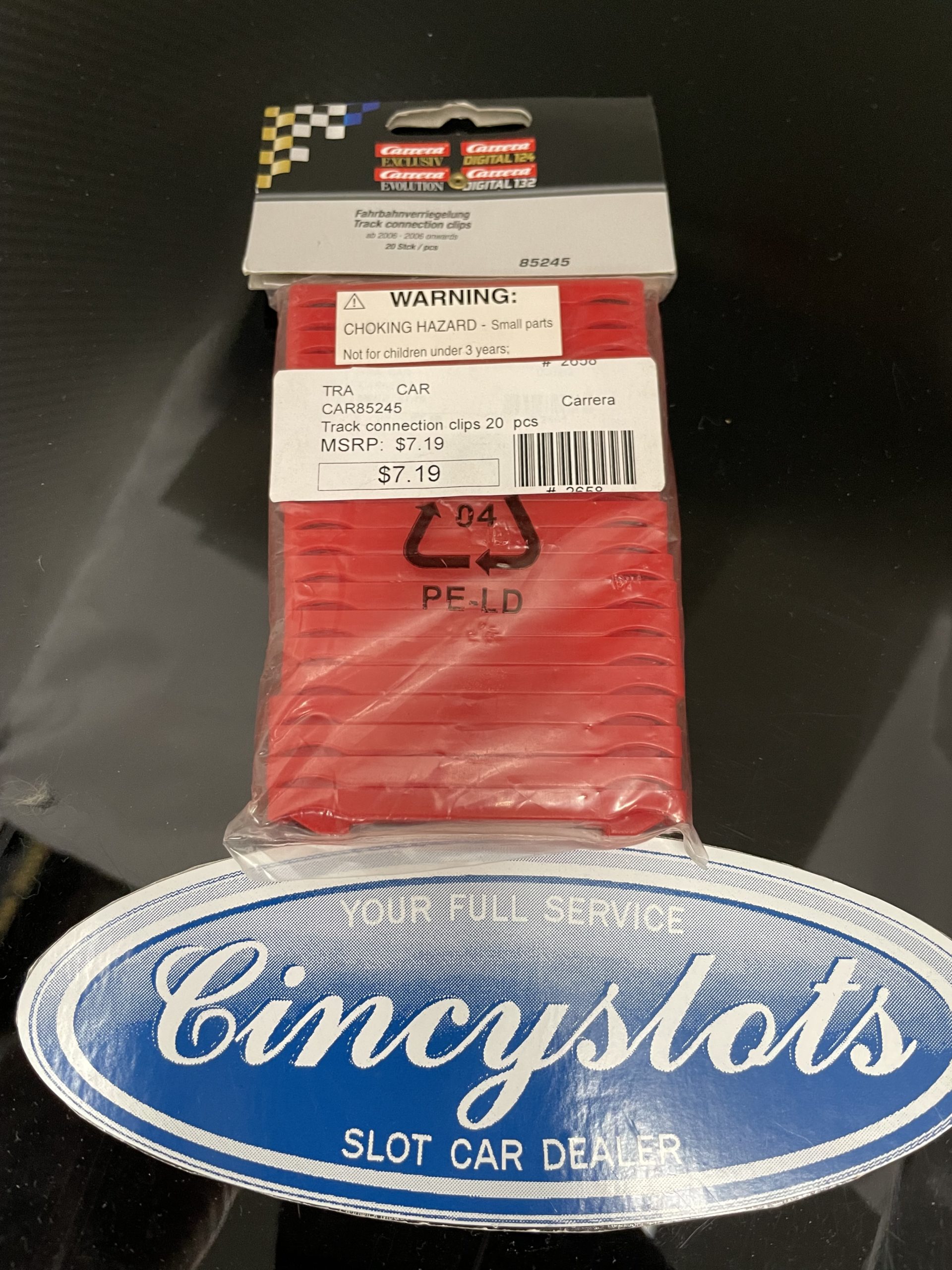 Carrera 85245 Track Connection Clips 20pcs.