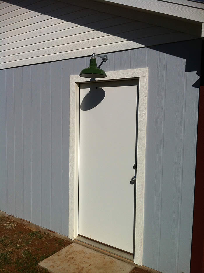 Surface mount fixtures on Hardie plank The Garage Journal