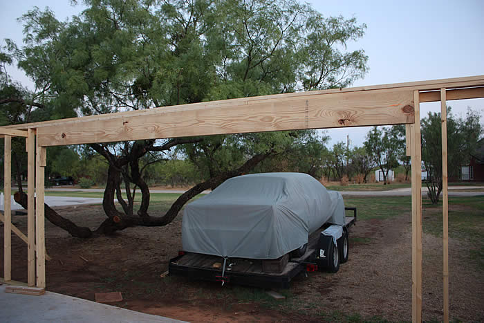 How To Frame For A 16 Garage Door