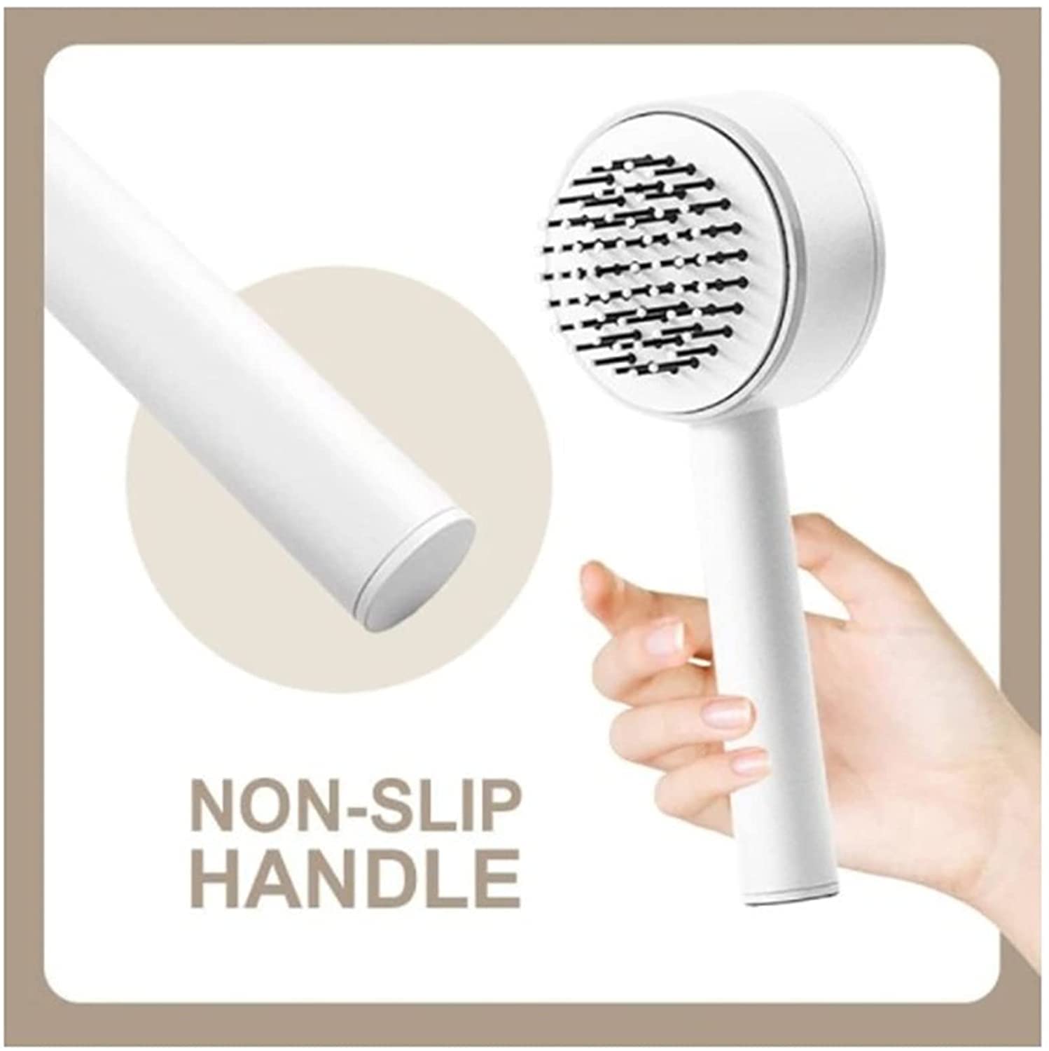 Self Cleaning Hair Brush Race Corporation SA