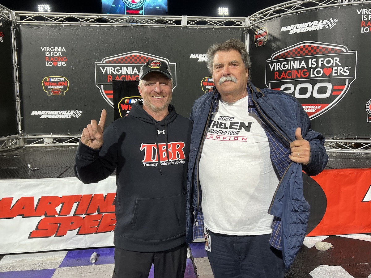 Tommy Baldwin Racing Celebrates NASCAR Whelen Modified Tour Owners