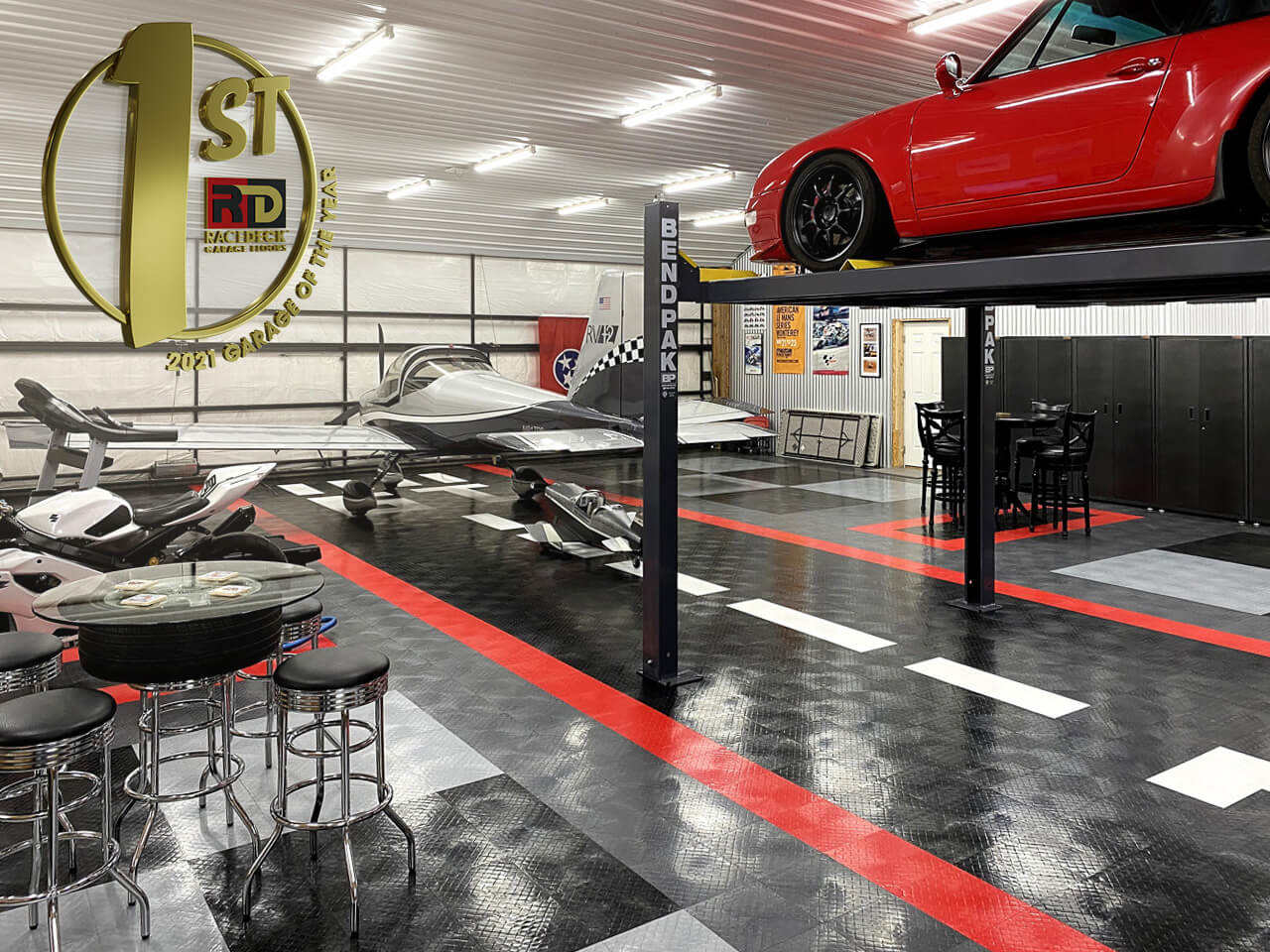 Dream Garage of the Year Winners RaceDeck Garage Floors