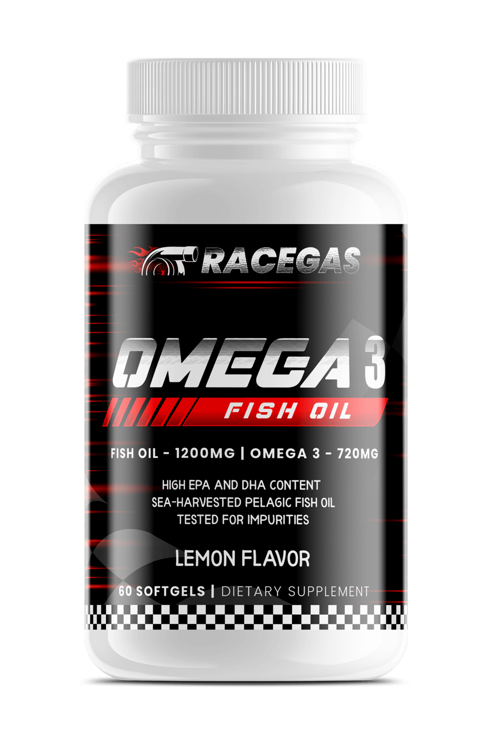 Omega 3 Fish Oil Race Gas