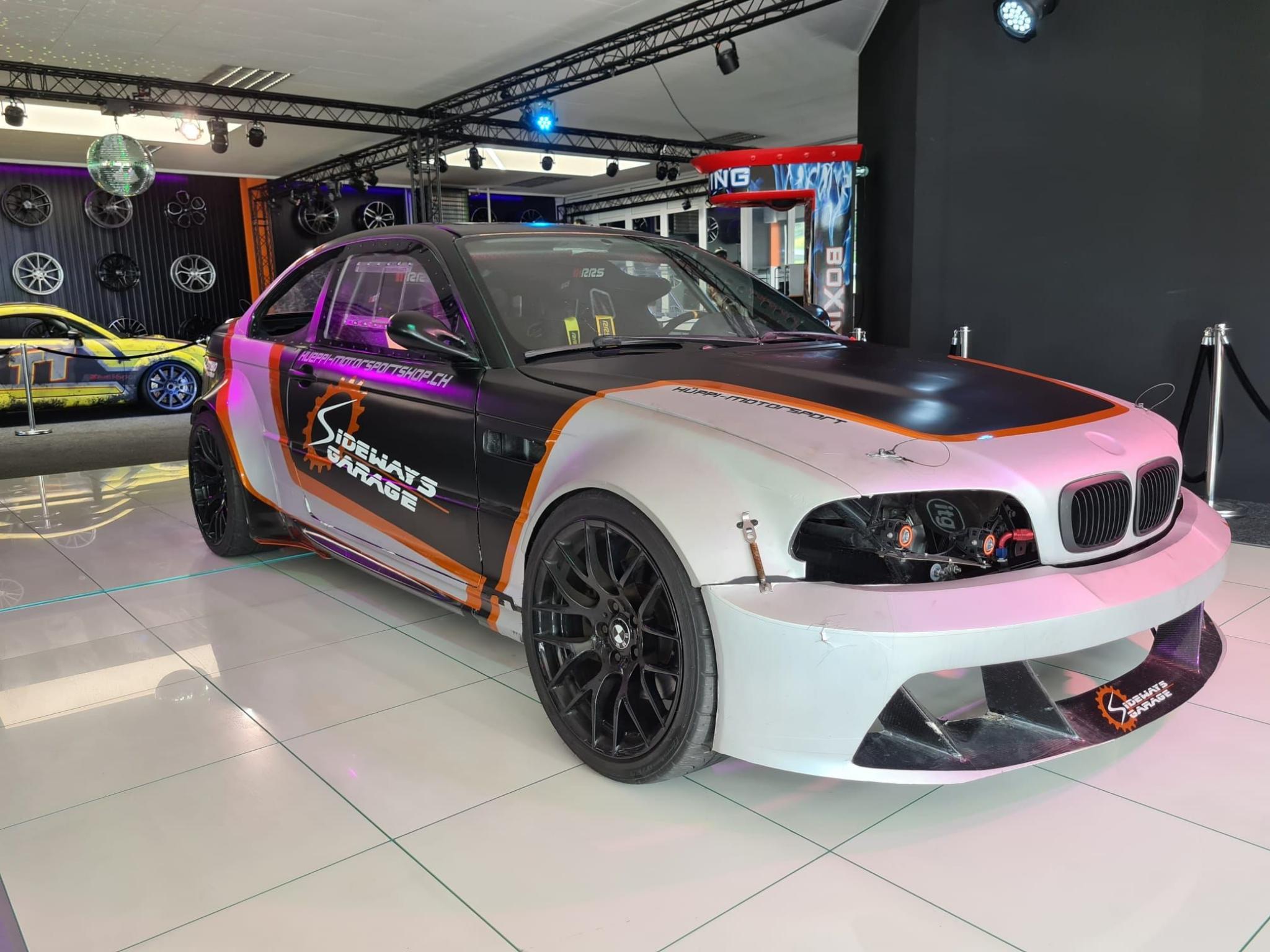 Unique BMW drift car handbuilt by professional drifters in