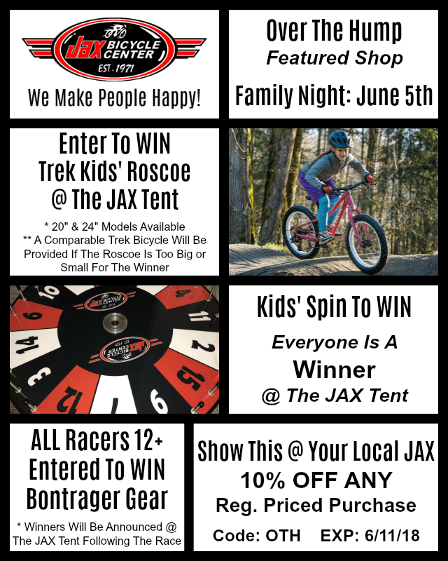 JAX Bicycle Center featured shop June 5 OTH Mountain Bike Race