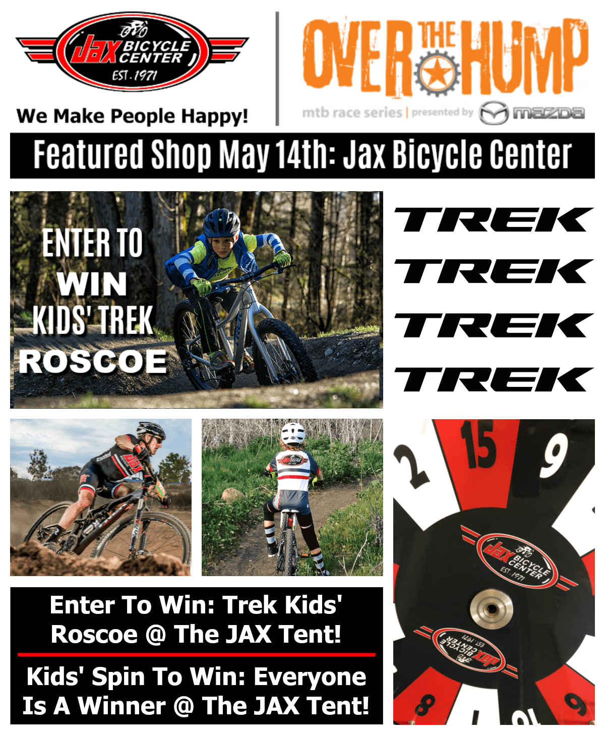 JAX Bicycle Center Featured May 14 OTH Mountain Bike Race
